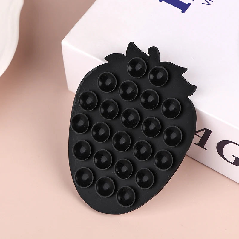 Strawberry Suction Cup Mobile Phones Sucker Support Mount Portable Phone Stand Universal Phone Fixed Pad Car Navigation Bracket