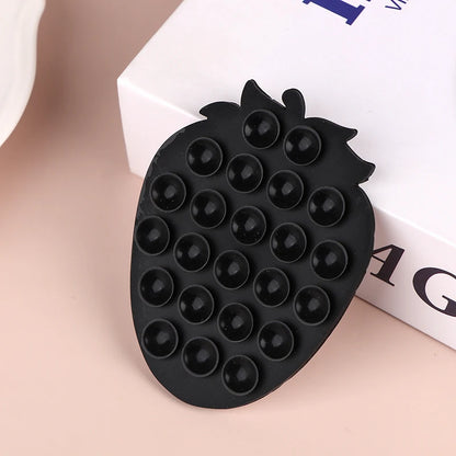 Strawberry Suction Cup Mobile Phones Sucker Support Mount Portable Phone Stand Universal Phone Fixed Pad Car Navigation Bracket